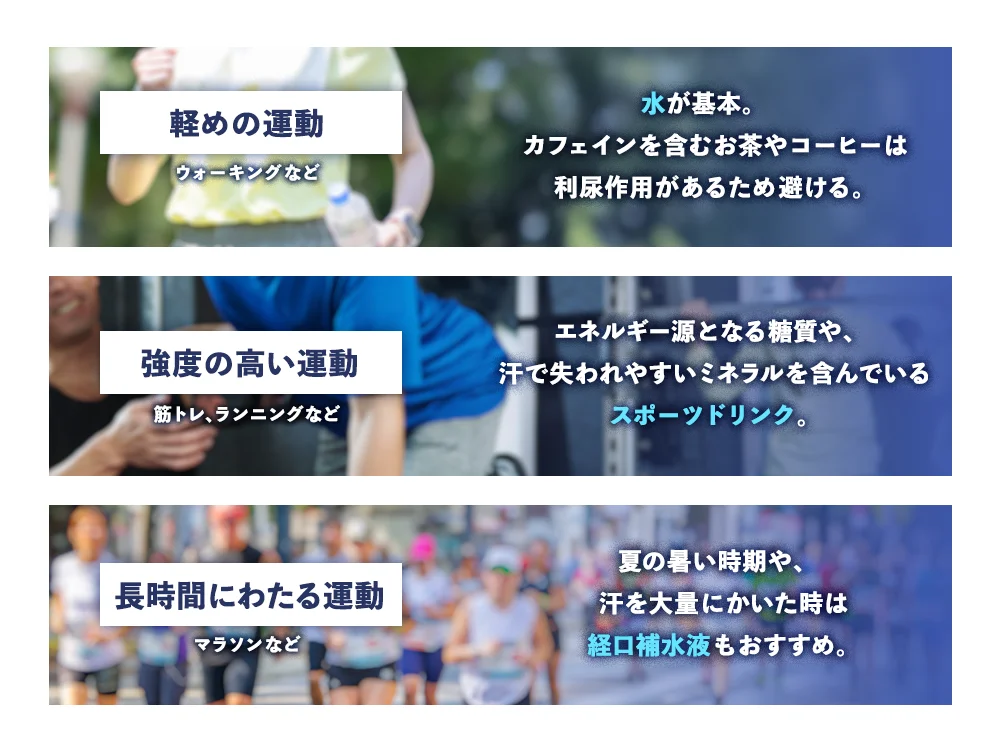 「どんな飲み物を飲めばいい?」の画像